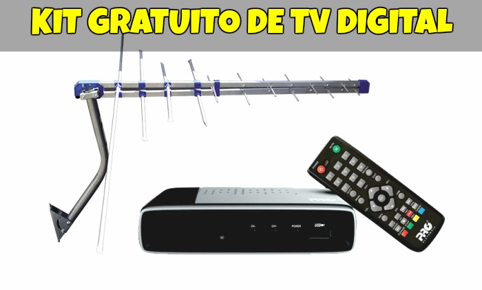 Kit Gratuito de TV Digital 1
