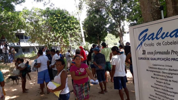 No dia 08 de Fevereiro de 2019 ocorreu o 12º Projeto do Ribeirinho Cidadão na Comunidade de Cuiabá Mirim