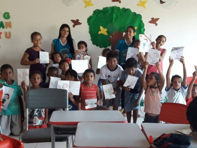 Foi realizado no dia 12 de Setembro de 2017 O Serviço de Convivência e Fortalecimento de Vínculo - SCFV com as Crianças / Adolescentes na Comunidade da Vila Recreio
