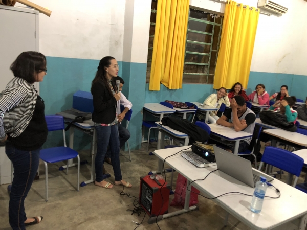 No dia 16 de Maio de 2018 o CRAS em parceria com o Conselho Tutelar realizou novamente a Palestra sobre o Combate ao Abuso e a Exploração Sexual Infantil na Escola Coronel