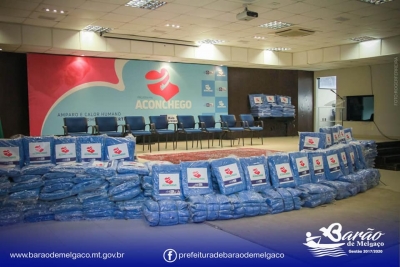 Secretaria Municipal de Assistência Social Recebeu Cobertores do Estado via (Setasc)