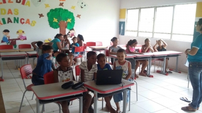 O Serviço de Convivência e Fortalecimento de Vínculo - SCFV com as Crianças e Adolescentes da Vila Recreio ocorreu nesse dia 24 de Outubro de 2017