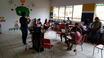 No dia 17 de Abril de 2018 foi realizado o Serviço de Convivência e Fortalecimento de Vínculo – SCFV com as Crianças da Vila Recreio