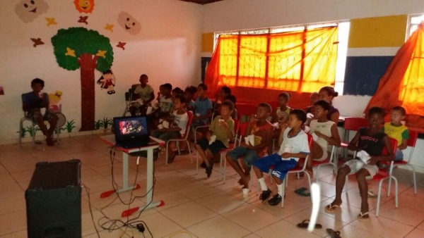 Nesse dia 03 de Abril de 2018 foi realizado o Serviço de Convivência e Fortalecimento de Vínculo – SCFV com as Crianças da Vila Recreio